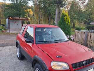 1998 Toyota RAV4 I (XA10), красный, 380000 рублей, вид 3