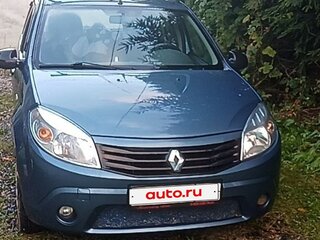 2012 Renault Sandero I, синий, 550000 рублей, вид 4