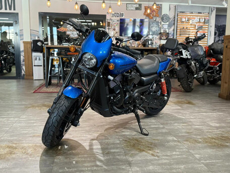 2018 Harley-Davidson Street Rod, синий, 850000 рублей, вид 5