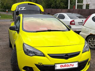 2013 Opel Astra GTC J Рестайлинг, жёлтый, 1000000 рублей, вид 3