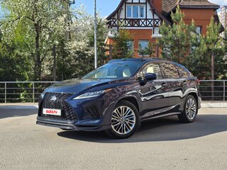 2019 Lexus RX 300 IV Рестайлинг, синий, 3800000 рублей, вид 4