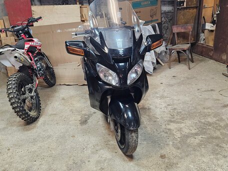 2007 Suzuki Burgman (SkyWave) 650, чёрный, 455000 рублей, вид 2