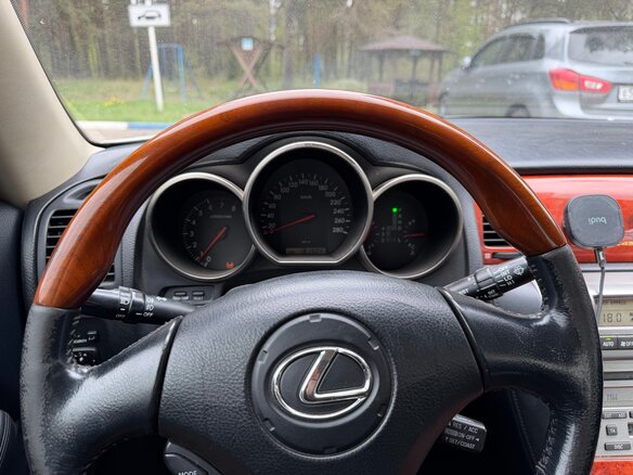 2004 Lexus SC 430 II, серебристый - вид 4