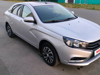 2021 Lada (ВАЗ) Vesta I, серый, 1120000 рублей, вид 1
