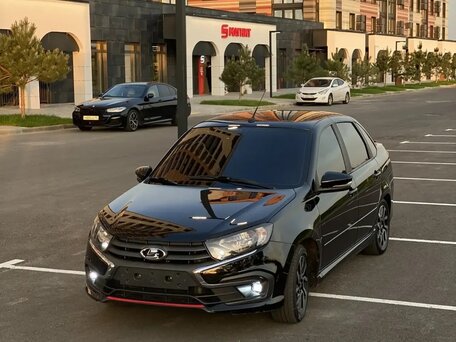 2020 Lada (ВАЗ) Granta Drive Active I Рестайлинг, чёрный, 880000 рублей, вид 1