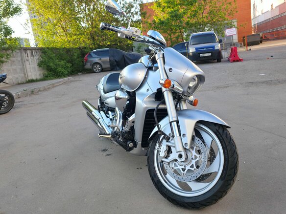 2009 Suzuki Boulevard M109R, серебристый, 1100000 рублей - вид 6