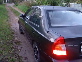2009 Hyundai Accent ТагАЗ II, серый, 420000 рублей, вид 4
