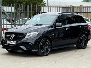 2015 Mercedes-Benz GLE AMG 63 AMG I (W166), чёрный, 3450000 рублей, вид 4