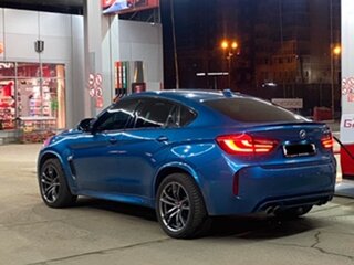 2015 BMW X6 M II (F86), голубой, 3650000 рублей, вид 1