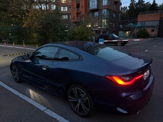 2021 BMW 4 серии 420d xDrive G22, G23, G26, синий, 5600000 рублей, вид 4