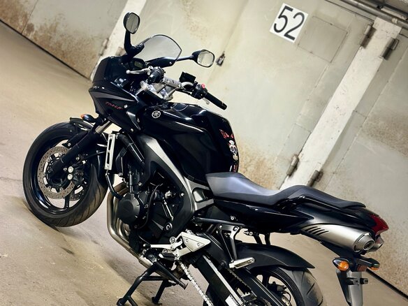 2007 Yamaha FZ6, чёрный, 585000 рублей - вид 5