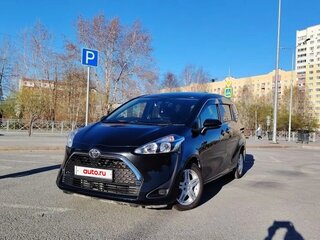 2020 Toyota Sienta II Рестайлинг, чёрный, 1350000 рублей, вид 2