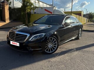 2016 Mercedes-Benz S-Класс 400 Long VI (W222, C217), чёрный, 3300000 рублей, вид 1