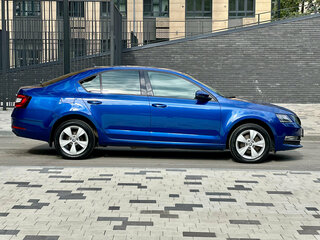 2019 Skoda Octavia III (A7) Рестайлинг, синий, 2020000 рублей, вид 5
