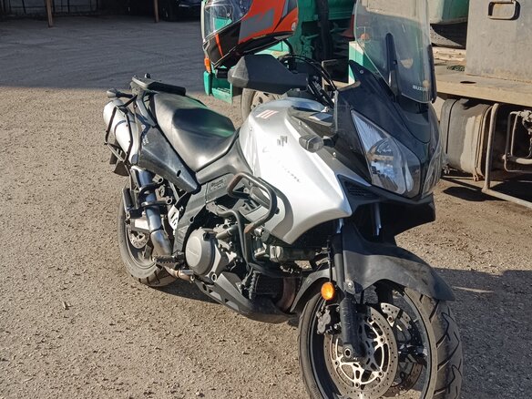 2008 Suzuki V-Strom 1000, серебристый, 480000 рублей - вид 6