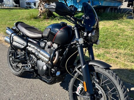 2020 Triumph Scrambler, чёрный, 999999 рублей, вид 1