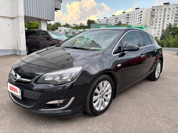 2013 Opel Astra J Рестайлинг, чёрный, 900000 рублей