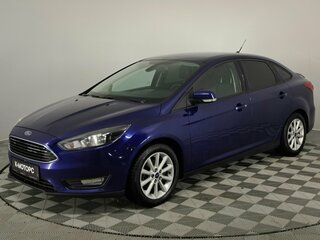 2017 Ford Focus III Рестайлинг, синий, 1050000 рублей, вид 1