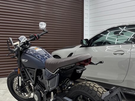 2024 Ducati Scrambler 800, синий, 1050000 рублей, вид 4