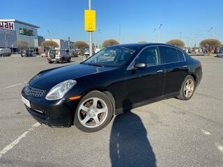 2004 Infiniti G35 III, чёрный, 600000 рублей, вид 1