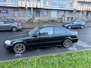 2000 Honda Civic VI Рестайлинг, чёрный, 500000 рублей, вид 4
