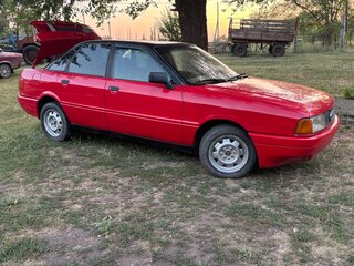 1991 Audi 80 IV (B3), красный, 160000 рублей, вид 3