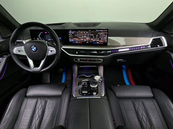 2023 BMW X7 40d I (G07) Рестайлинг, чёрный - вид 16