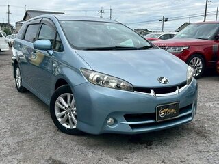 2009 Toyota Wish II, голубой, 1100000 рублей, вид 1