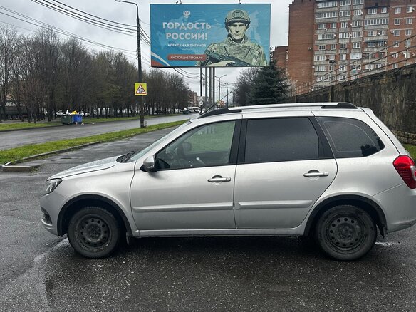 2019 Lada (ВАЗ) Granta I Рестайлинг, серебристый, 640000 рублей - вид 5