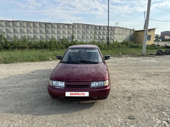 2005 Lada (ВАЗ) 2110, красный, 169000 рублей - вид 6
