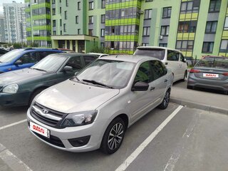 2017 Lada (ВАЗ) Granta I, серебристый, 690000 рублей, вид 1