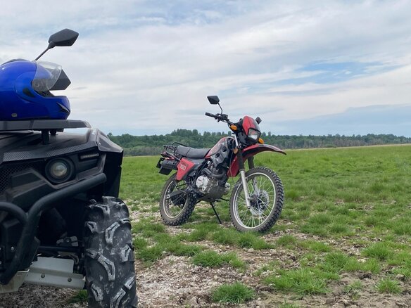 2018 Racer Enduro, красный, 65000 рублей - вид 1