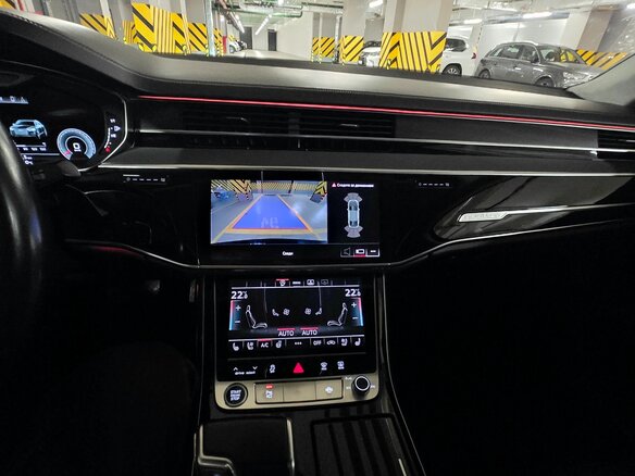2020 Audi A8 Long 55 TFSI IV (D5), чёрный, 4250000 рублей - вид 12