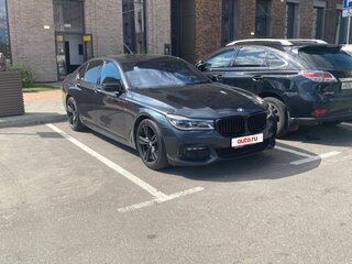 2016 BMW 7 серии 740d xDrive VI (G11/G12), серый, 3620000 рублей, вид 2