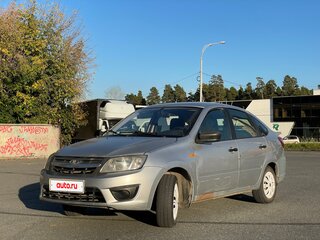 2016 Lada (ВАЗ) Granta I, серый, 195000 рублей, вид 1