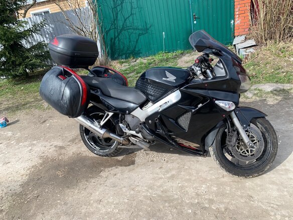 1999 Honda VFR 800, чёрный, 385000 рублей - вид 1