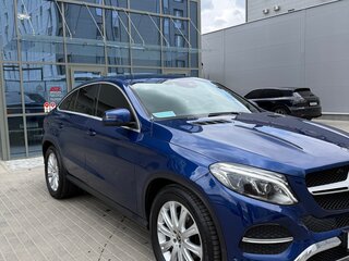 2018 Mercedes-Benz GLE Coupe 350 d I (C292), синий, 6530000 рублей, вид 2