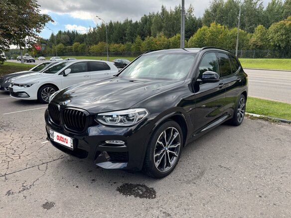 2019 BMW X3 30d xDrive III (G01), чёрный