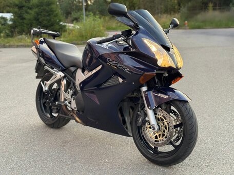 2003 Honda VFR 800, синий, 430000 рублей, вид 1