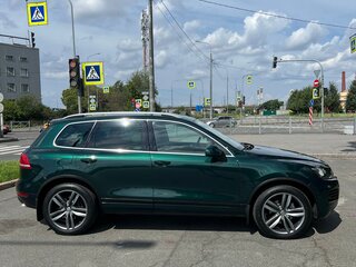2012 Volkswagen Touareg II, зелёный, 2200000 рублей, вид 2