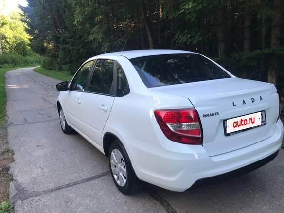 2024 Lada (ВАЗ) Granta I Рестайлинг, белый, 795000 рублей - вид 7