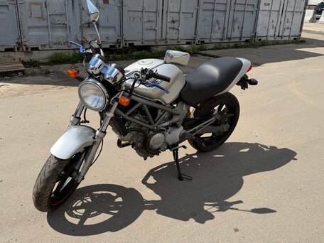 2003 Honda VTR 250, серебристый, 205000 рублей, вид 1