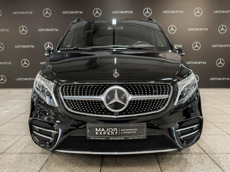 2019 Mercedes-Benz V-Класс Long 220 d длинный III (W447) Рестайлинг, чёрный, 7100000 рублей, вид 2