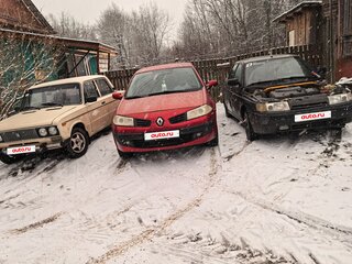 2006 Renault Megane II Рестайлинг, красный, 200000 рублей, вид 4