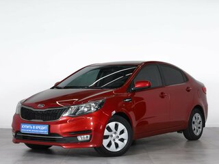 2017 Kia Rio III Рестайлинг, красный, 1399000 рублей, вид 3