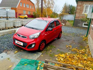2013 Kia Picanto II, красный, 470000 рублей, вид 2