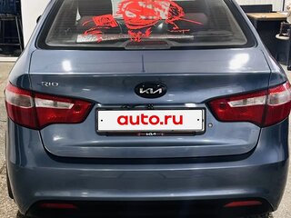 2012 Kia Rio III, голубой, 700000 рублей, вид 2