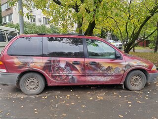 1999 Ford Windstar II, красный, 300000 рублей, вид 2