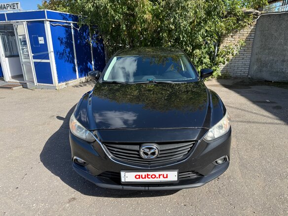 2013 Mazda 6 III (GJ), чёрный, 1600000 рублей - вид 6