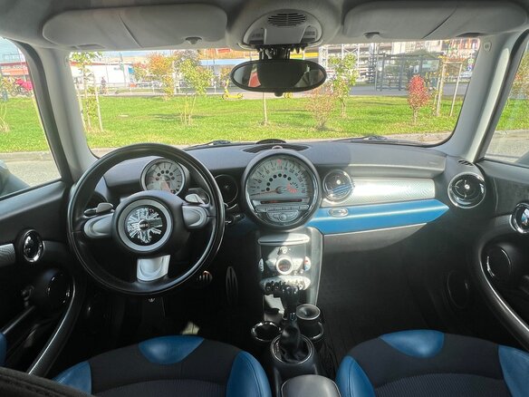 2008 Mini Hatch Cooper S II (R56), синий - вид 20